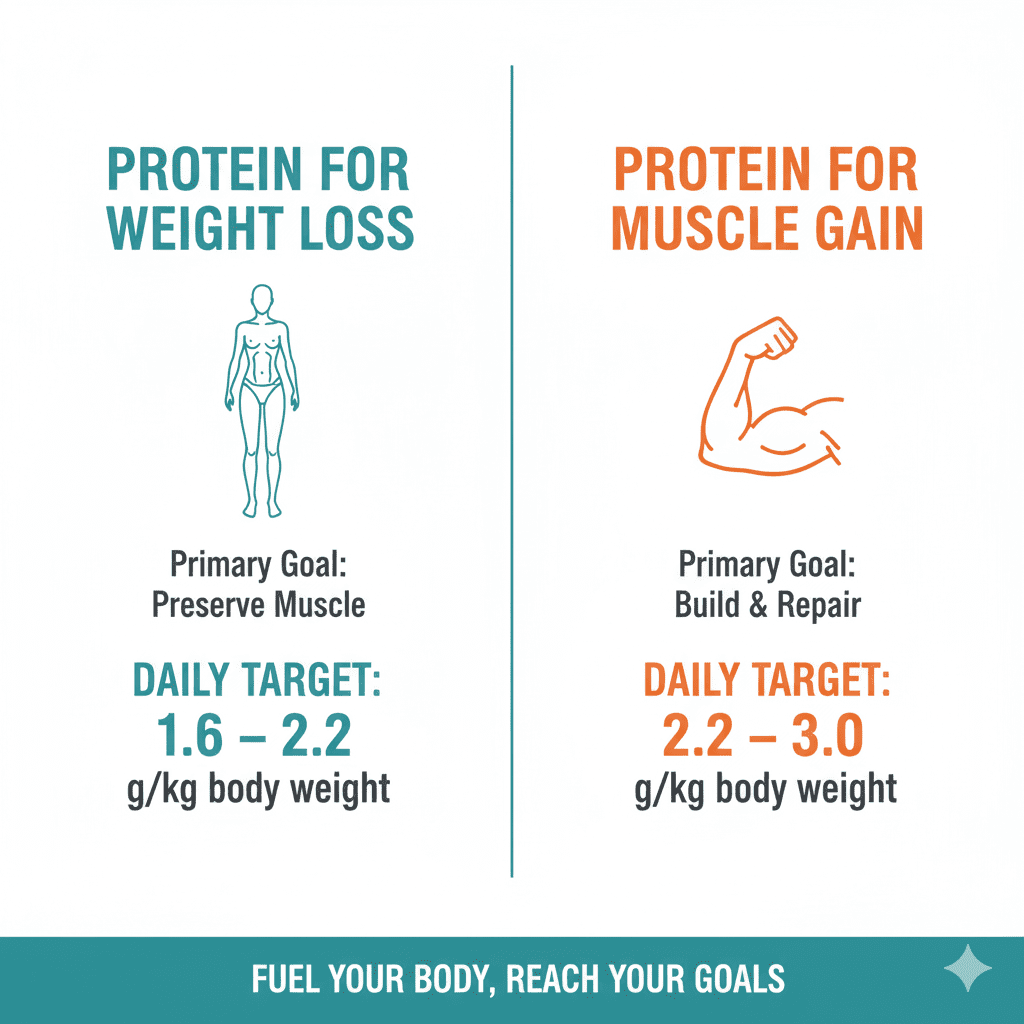 High protein meals for appetite control and fat loss