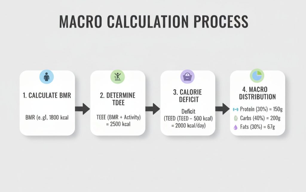 Food scale and journal for tracking macros