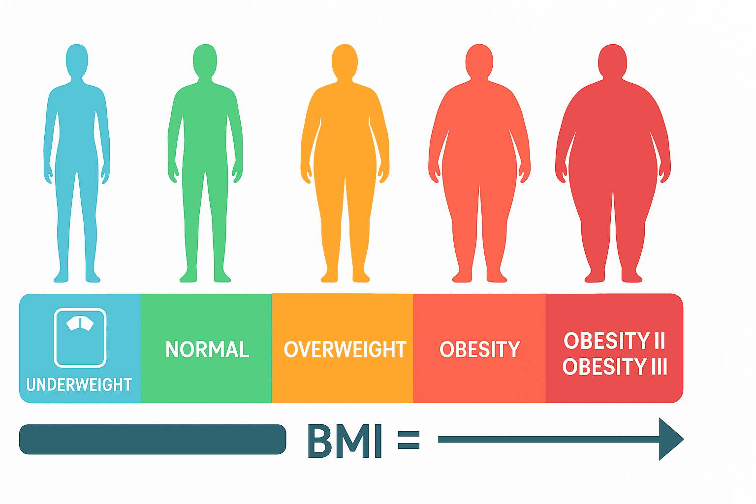 BMI category chart visual